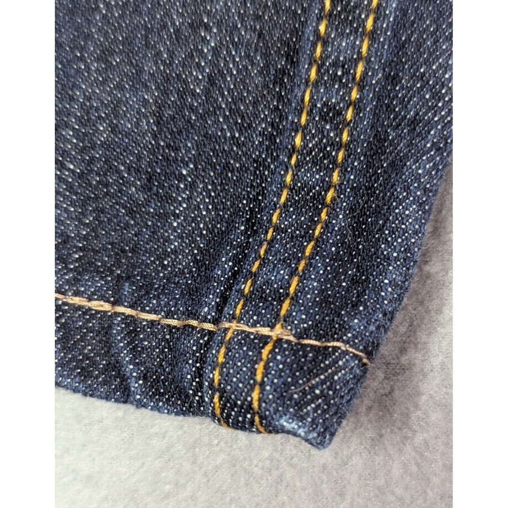 Roots Mens Straight Leg Denim Jeans 40x33 Dark Wash Blue - Picture 10 of 12